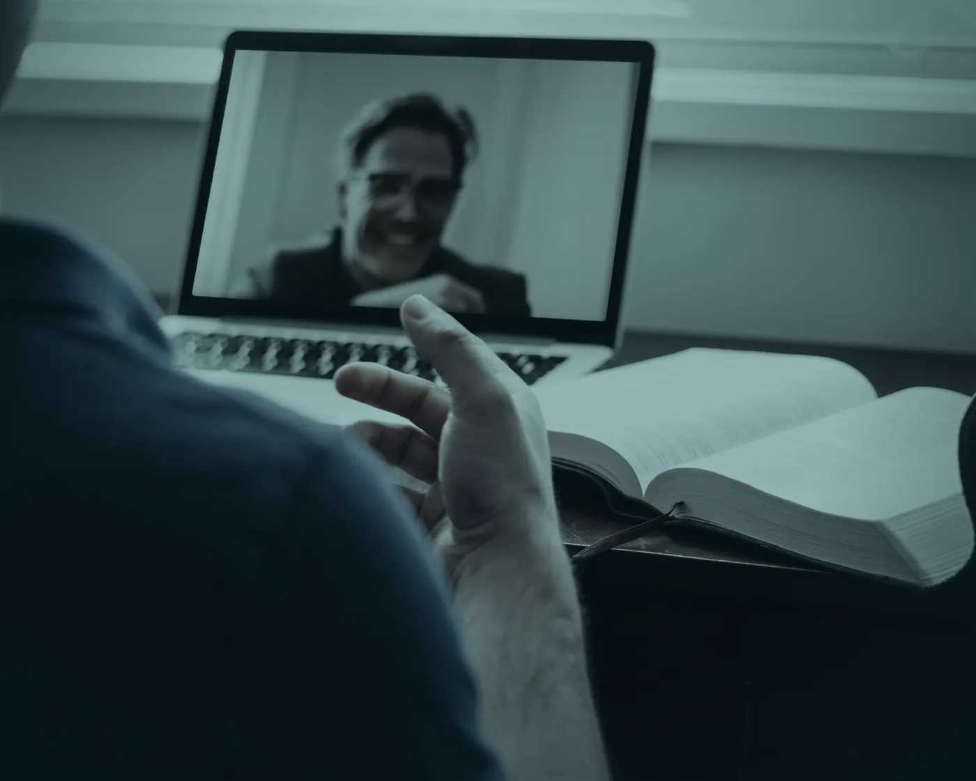 Öğrencinin mentörüyle online birebir görüşmesi