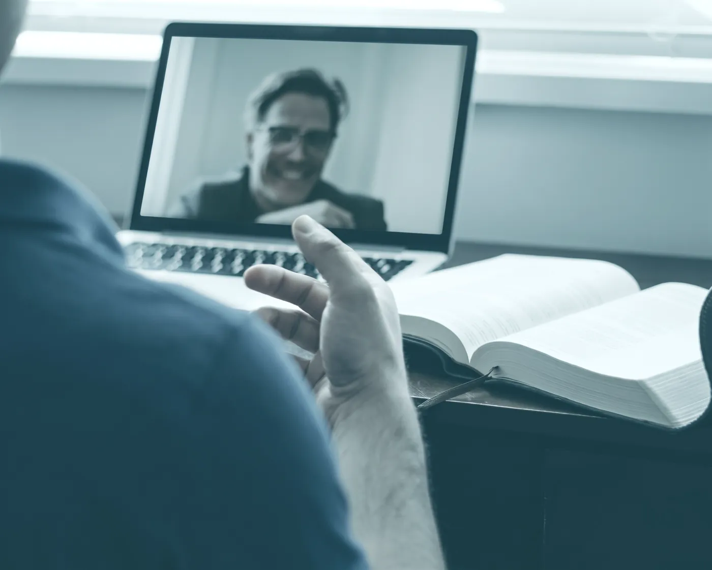 Öğrencinin mentörüyle online birebir görüşmesi